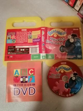 Teletubbies: Naughty Noo - Noo - Abc 4 Kids Rare Dvd (originally A Bbc Uk Issue)