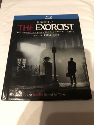 The Exorcist Digibook (blu - Ray) Oop Rare W/director/theatrical