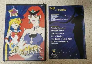 Sailor Moon Vol.  7 - Fight To The Finish Dvd,  2002 Rare Oop Anime 6 Episodes R1