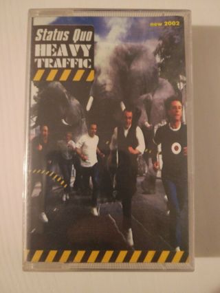 Status Quo - Heavy Traffic Cassette Tape Very Rare Russian Edition