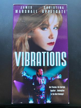 Vibrations - 1995 (vhs) ; Christina Applegate James Marshall; Like,  Rare/oop