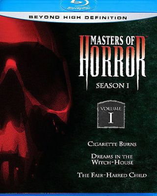 Masters Of Horror Blu - Ray - Season 1 Volume 1 W/insert Horror Oop Rare