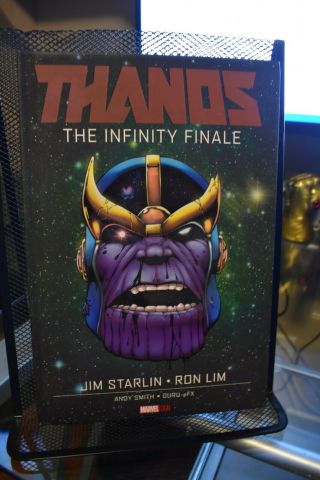 Thanos The Infinity Finale Marvel Deluxe Ohc Hardcover By Jim Starlin Rare Oop
