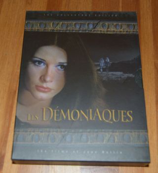 Les Demoniaques Encore Dvd 3 - Disc Pal Jean Rollin Rare Oop Cult Horror Vampires