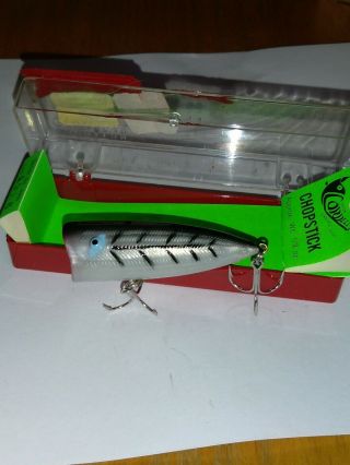 VINTAGE Cordell Chop Stick 4916 Rattling Popper Topwater Lure NIB RARE COLOR 2
