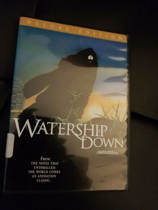 Watership Down (deluxe Edition),  Rare Like Has Sticker Residue On Case.