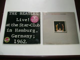 The Beatles (2) Lp Records Rarities Live At The Star Club Germany 1962 Rare