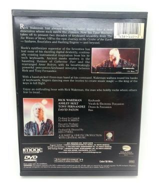 RARE RICK WAKEMAN LIVE DVD Journey to the Centre of the Earth Merlin Magician 2