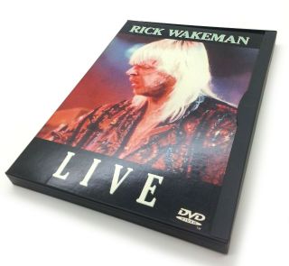 RARE RICK WAKEMAN LIVE DVD Journey to the Centre of the Earth Merlin Magician 3