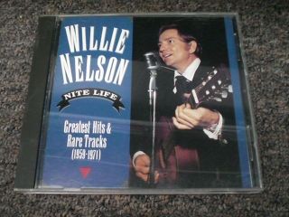 Willie Nelson Nite Life Greatest Hits & Rare Tracks 1959 - 1971 Rhino Fast Ship