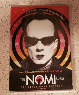 The Nomi Song - The Klaus Nomi Odyssey 2004 Dvd Rare Oop Region 1 Us