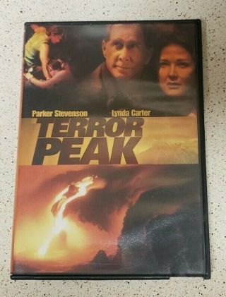 Terror Peak Dvd,  2006 Rare Oop Lynda Carter,  Parker Stevenson.  Region 1 Us