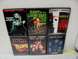 6 Rare Horror/thriller Dvd 