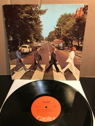 The Beatles Abbey Road Lp Vinyl Record Rare Rock So - 383 Hey Jude Revolver Rock