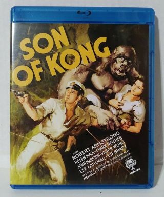 Son Of Kong Blu - Ray,  Complete,  Fully,  Fully,  Rare,  Oop