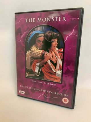 The Monster Rare Uk Carlton Dvd Cult 70s British Horror Movie Joan Collins