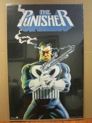 Vintage 1991 The Punisher Marvel Poster Poster 2890