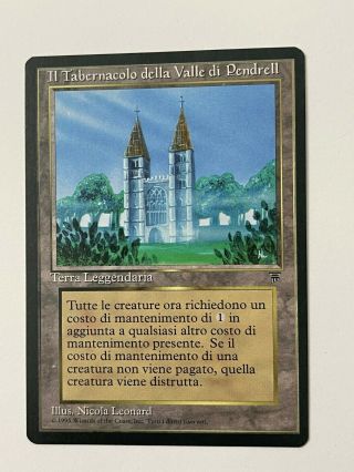 The Tabernacle At Pendral Vale Italian Legends Magic The Gathering Mtg
