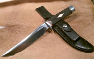 Rare Randall Made Knives Model 3 - 6 " Low " S " Tom Leschorn Embellished