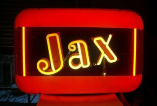 Rare Jax Beer Neon Sign - From The Old Jax Brewery