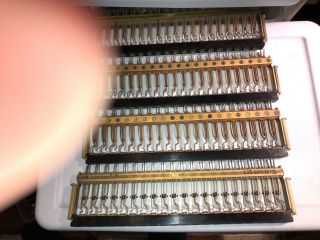Patchbay 1/4 Inch 4 Sections Rare