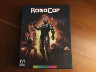 Robocop (blu - Ray,  Arrow Video Limited Edition,  Hardbox Set,  2 - Disc,  Rare Oop)