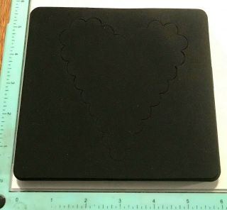 Sizzix Scallop Heart Bigz Die 655919 - Pre - Owned / Rare 2