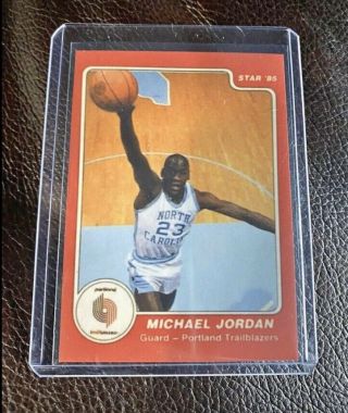 1985 Star Michael Jordan Rookie Rare Error Rc Air Jordan Psa 10 ?