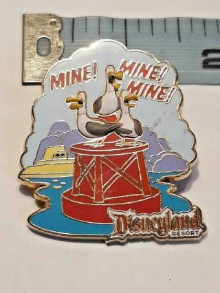 Disney Nemo Seagull Mine Mine Mine Submarine Pin Rare Disneyland Resort Pin