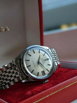 Omega Seamaster Chronometer Automatic 168.  024 Rare Cal.  564 From 1969 W/ Box