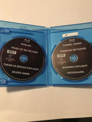 8 Action Movies Featuring Steven Segal Blu - ray (Rare/OOP) Ruslan,  Silver Hawk 3