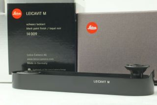 【rare Near In Box】 Leica Leicavit Black Paint 14009 For Leica M Japan 824