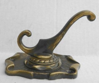 VINTAGE AMEROCK CARRIAGE HOUSE WALL ROBE GARMENT HOOK,  C - 9054,  ANTIQUE GOLD 2