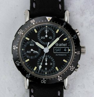 Vintage Gallet Multichron Diver Chronograph Wristwatch - 1 Of 25 - Very Rare