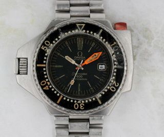 Vintage Omega Seamaster 600 Ploprof Diver Wristwatch Mk1 Ref.  166.  0077 Rare Nr