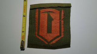 Extremely Rare WWI 1st Division (Big Red One) Liberty Loan Patch.  RARE 2