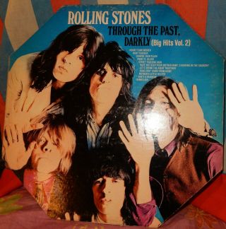 12 " Very Rare Lp Through The Past Darkly By The Rolling Stones (1969) London Nps