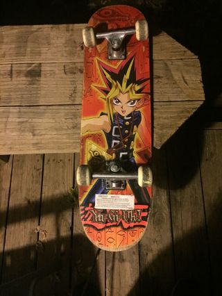Yugioh Skateboard 2002 Vintage Yu - Gi - Oh Rare