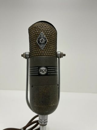 RARE Vintage RCA Type 77DX Ribbon Microphone Radio Broadcast 77 DX Mic 2