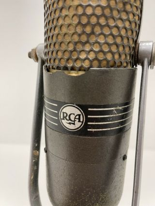 RARE Vintage RCA Type 77DX Ribbon Microphone Radio Broadcast 77 DX Mic 5