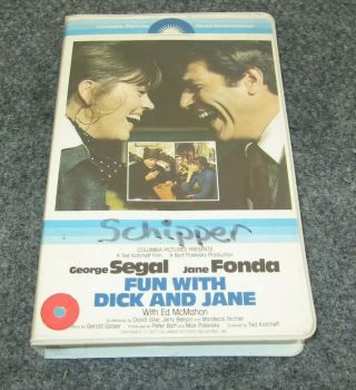 Rare 1977 Columbia Pictures Fun With Dick And Jane Clam Shell Fonda
