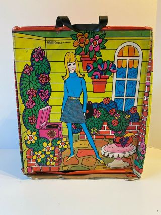 Vintage Barbie,  Francie,  Casey House - Mate Case - Rare 5152 1966