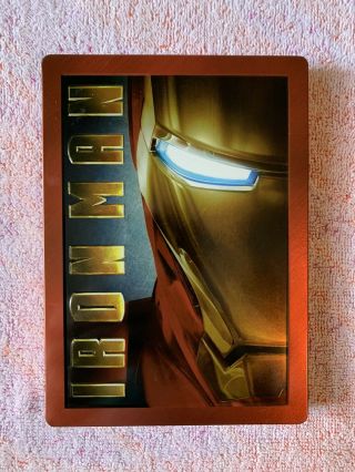 Iron Man (2008) 2 - Disc Dvd Limited Edition Steelbook.  Rare.