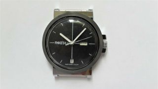 Vintage Russian Mechanical Watch With Separate Calendar.  Brand Raketa.