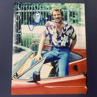 Tom Selleck Signed 8x10 Photo Actor Autographed Blue Bloods Magnum Pi Rare Read