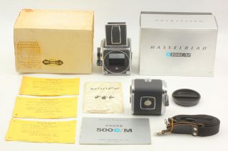 Rare [n In Box] Hasselblad 500c/m 500cm Medium Format Camera From Japan