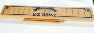 Easy E - Z Bow Maker Lion Ribbon Co.  Made In Usa Wood E - Z Bowz Maker