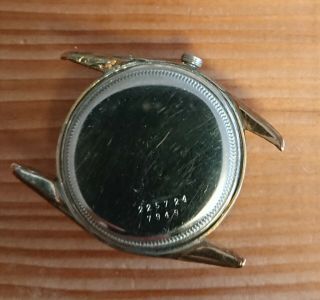 Vintage Solar Aqua Prima 20/ Tudor 7949 Watch With Tudor 390.  Rare,  Parts/ Rep 2