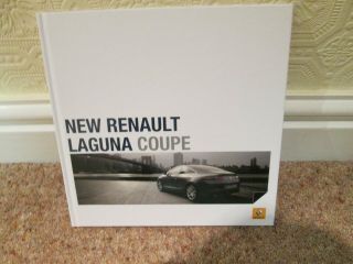 Renault Laguna Coupe Hardback Brochure (2008) (very Rare) Last One