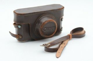 Rare Canon Iic Rangefinder Camera Case 7741